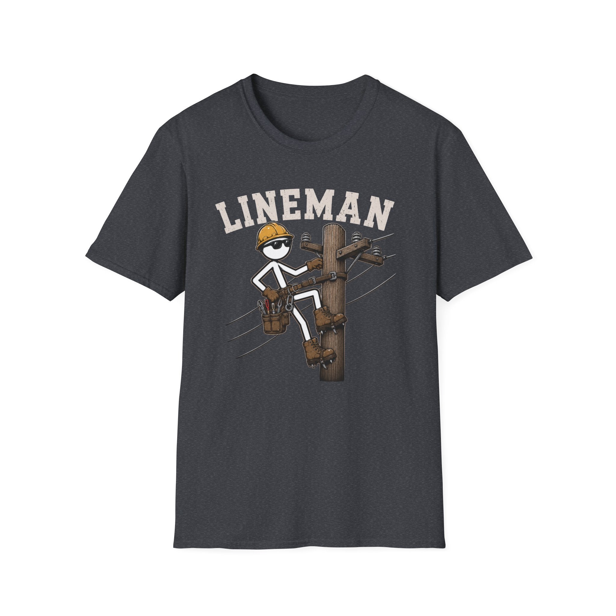 Lineman Stickman T-Shirt
