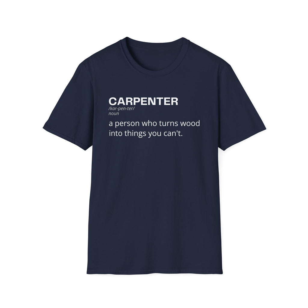 Carpenter Dictionary T-Shirt