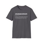 Ironworker Dictionary T-Shirt