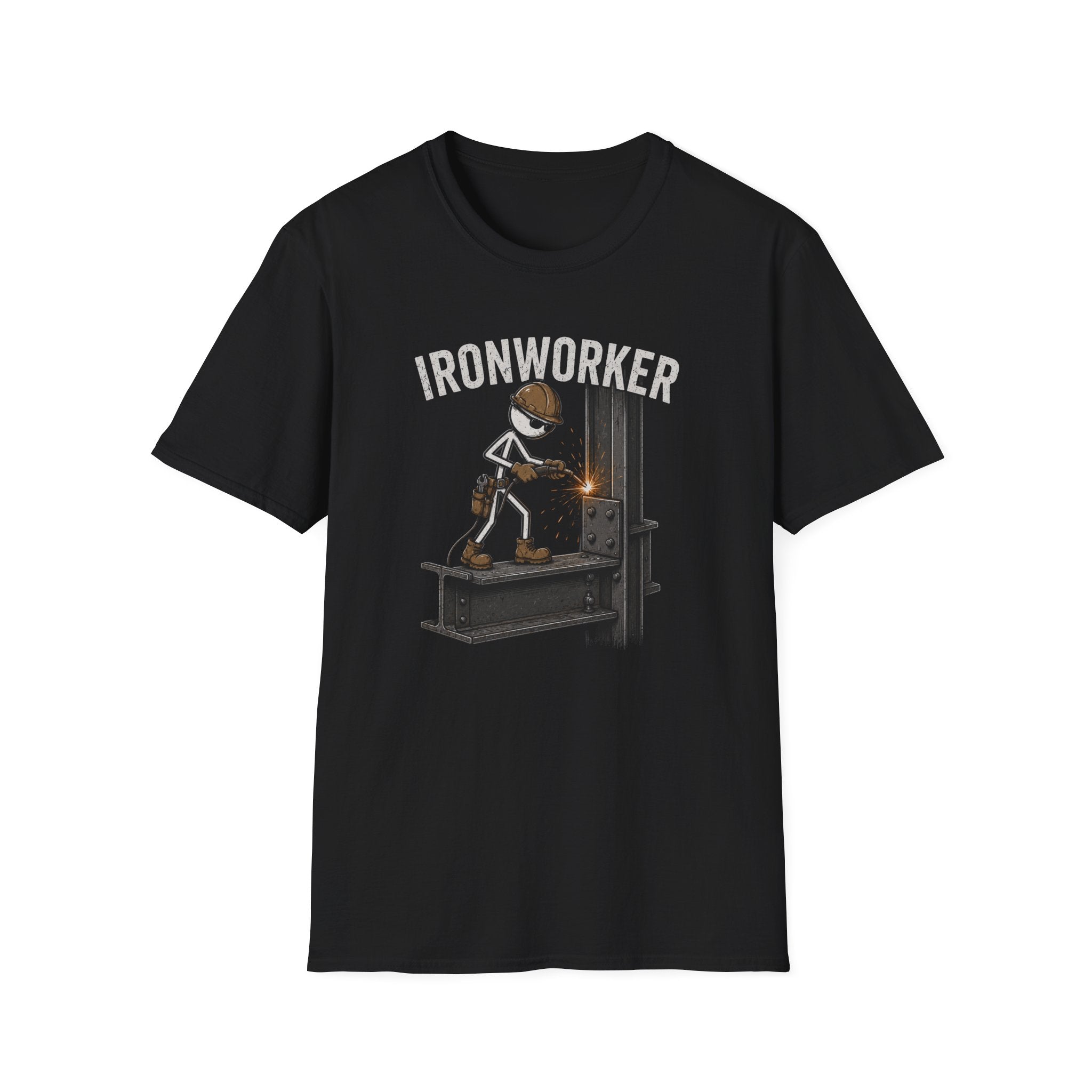 Ironworker Stickman T-Shirt