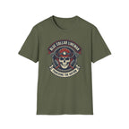 Blue Collar Lineman Skull T-Shirt