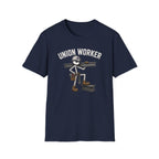 Union Worker Stickman T-Shirt