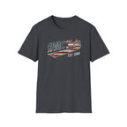 HVAC Techs Patriotic Softball T-Shirt