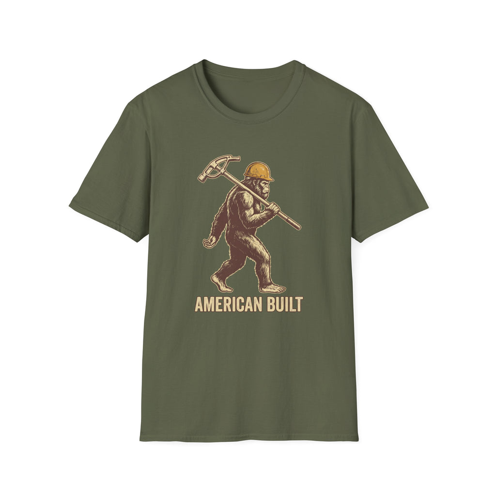 Bigfoot American Built Electrician T-Shirt
