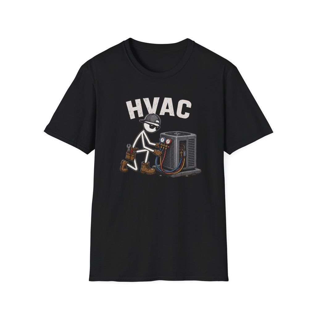 HVAC Stickman T-Shirt