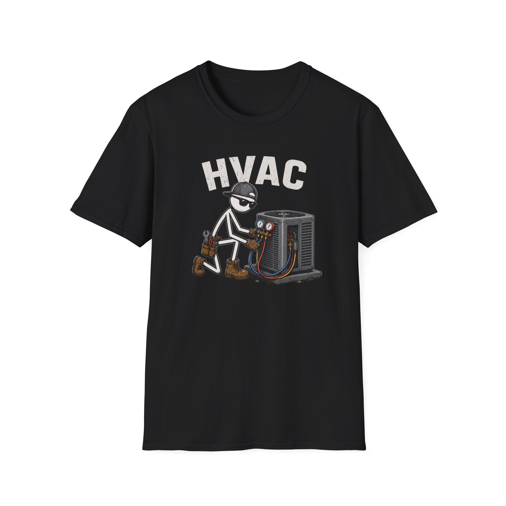 HVAC Stickman T-Shirt
