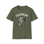 Electrician Stickman T-Shirt